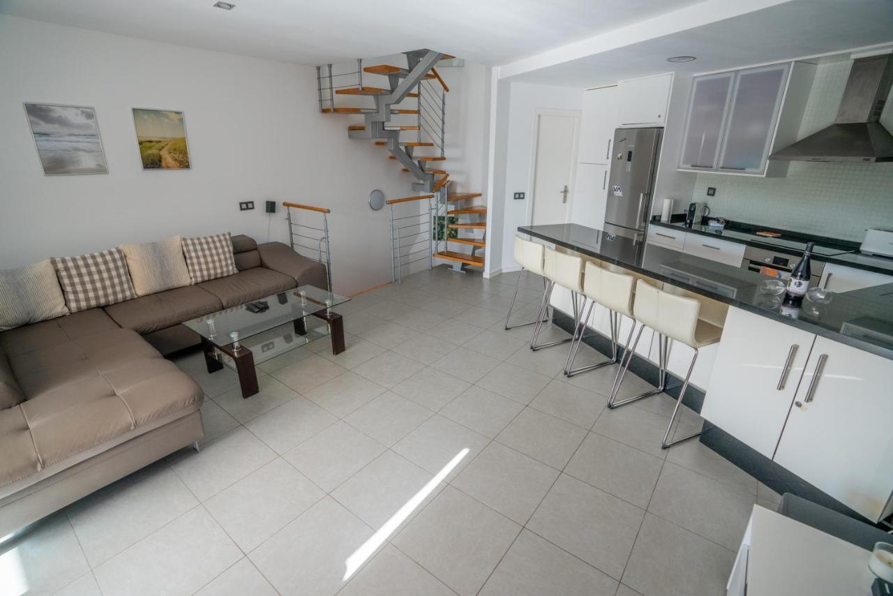 Modern Sea View Duplex With Parking Lejlighed El Médano Eksteriør billede